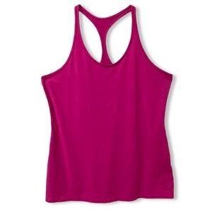 Nike Dri Fit Get Fit Tank Top Slim Fit Pink Womens Size XL